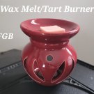 maroon wax melt/tart burner maroon wax melt/tart burner