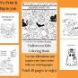 Spooky Fun Kids coloring Book
