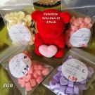 4 Pack Soy Wax melts -Love Collection Scents #2 4 Pack Soy Wax melts -Love Collection Scents #2