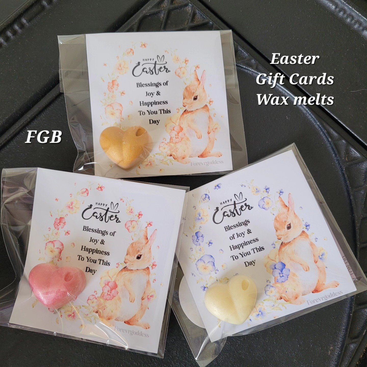 Wax melts gift cards - Easter