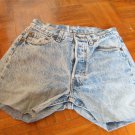 !!!FREE SHIPPING!!! LEVI'S 501 cut off jean 27x3 inch.