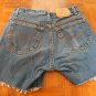 !!!FREE SHIPPING!!! LEVI'S 501 cut off jean 29x3 inch.