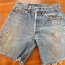 !!!FREE SHIPPING!!! LEVI'S 501cut off jean 27x3 inch.