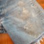 !!!FREE SHIPPING!!! LEVI'S 501cut off jean 27x3 inch.