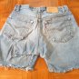 !!!FREE SHIPPING!!! LEVI'S 501cut off jean 30x3 inch.