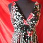 !!!FREE SHIPPING!!! vintage dress 80's polyester fabric.gypsy boho  long maxi dress.