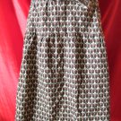 !!!FREE SHIPPING!!Vtg.60/70s multi color polyestes skirt. size M.
