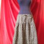!!!FREE SHIPPING!!Vtg.60/70s multi color polyestes skirt. size M.