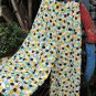 !!!FREE SHIPPING!!! vintage  80's polyester pant multi color  .gypsy boho .
