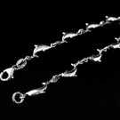 Sterling Silver Dolphin Bracelet