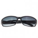 Fashionable UV400 Protection Black Frame Blue Colophony Lens Sports Sunglasses for Bicycling