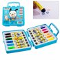 12 Colors Stamp Water Color Paint Set Crafts Art