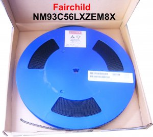 NM93C56LZEM8X  (25 Pcs) 2048-Bit Serial CMOS EEPROM (In Stock)