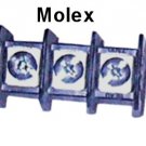 73503-45, Molex BEAU PCB Barrier Terminal Strip, 3P, 73 Series, .438, Full Sides, [Loc J]