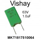 MKT1817510064, Vishay, Polyester Film Capacitor, 1uF, 63V, 5%, [EA] [A]