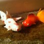 Goldfish Toy Figure Telescope Plastic Figures realistic