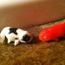 Goldfish Toy vinyl Ranchu figure replicas 2 piece fish