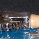 Pastry Crimper Metal with Wood Handle NIP
