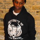 University of hard knocks black hoody