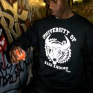 University of hard knocks black sweater