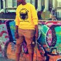 University of hard knocks yellow sweater