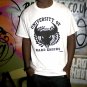 University of hard knocks white T-shirt
