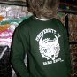 University of hard knocks green sweater