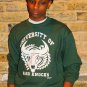 University of hard knocks green sweater
