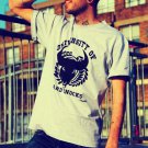 University of hard knocks grey T-shirt