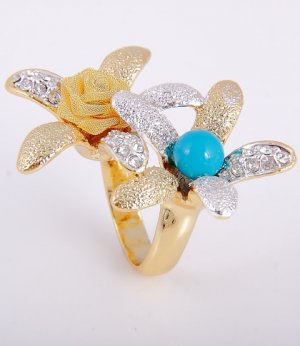 Gold plated RING