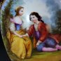 Antique French Empire Early Old Paris Porcelain Hand Painted Portrait Vase Urn