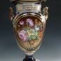 Antique French Empire Early Old Paris Porcelain Hand Painted Portrait Vase Urn
