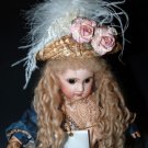 Antique Victorian Style Hat 4 French Fashion,Jumeau or German Bisque Head Dolls