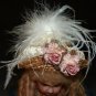 Antique Victorian Style Hat 4 French Fashion,Jumeau or German Bisque Head Dolls