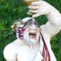 Guido Cacciapuoti Silvio Righetto Italian Ceramic Porcelain Bacchus God Figure