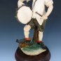 Early HTF Vintage Retired Giuseppe Armani Italy Porcelain Musician Boy Figures