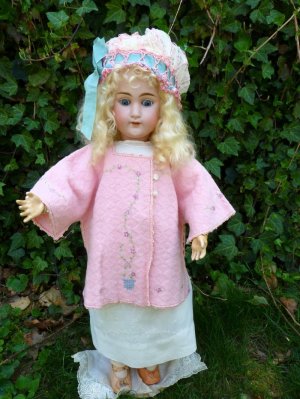 Large Old 26" Antique German Bisque Head My Sweetheart Doll w/Gorgeous Clothes!