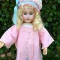 Large Old 26" Antique German Bisque Head My Sweetheart Doll w/Gorgeous Clothes!
