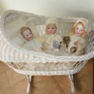 Precious Old Antique Life Sized German Bisque Kley & Hahn Character Baby Doll
