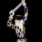 Rare B&G Bing & Grondahl Commedia Dell Arte Porcelain Harlequin Clown Figure