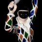 Rare B&G Bing & Grondahl Commedia Dell Arte Porcelain Harlequin Clown Figure