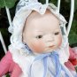 Old Antique German Bisque Solid Dome Bye-Lo Grace Putnam Character Baby Doll