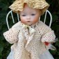 Adorable Old Antique German Armand Marseille Solid Dome Bisque Head Baby Doll