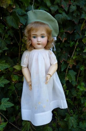 Precious Old Antique German Simon & Halbig Adolf Wislizenus Bisque Head Doll