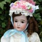 Delightful Old Antique German Smiling Dollar Princess Bisque Head Child Doll