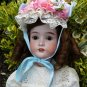 Delightful Old Antique German Smiling Dollar Princess Bisque Head Child Doll