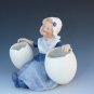 Old Antique German Bisque Piano Baby Doll Gebruder Heubach Dutch Girl Figure