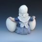 Old Antique German Bisque Piano Baby Doll Gebruder Heubach Dutch Girl Figure