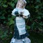 Antique Victorian German Bisque Porcelain Gebruder Heubach Figures Of Man & Lady