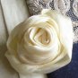 Vintage wedding guest book art nouveau butterflies silk and lace